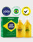Kit de Lissage Brésilien MyriamK 2x200ml pour cheveux lissés et disciplinés.