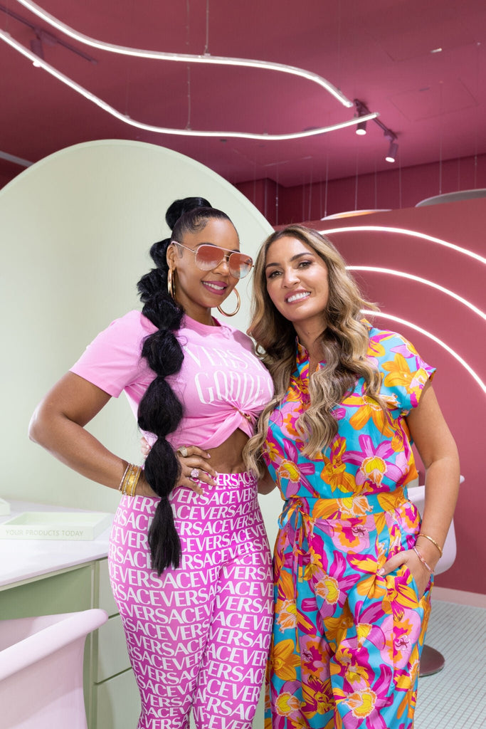Grammy-Winning Artist Ashanti Visits Myriam K Salon At City Walk Dubai ✨