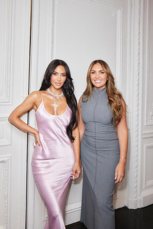 Quand Kim Kardashian Illumine le Showroom Myriam•K à Paris 💫
