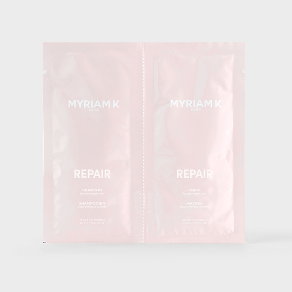 ECHANTILLONS REPAIR DUO SHAMPOOING ET MASQUE 2X15ML - Myriam•K Paris®
