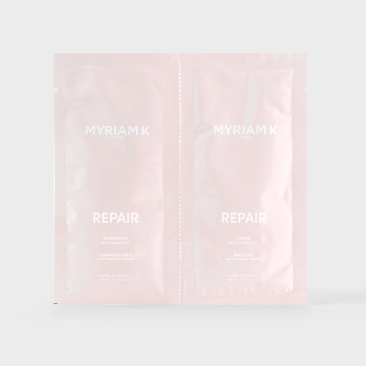 ECHANTILLONS REPAIR DUO SHAMPOOING ET MASQUE 2X15ML - Myriam•K Paris®