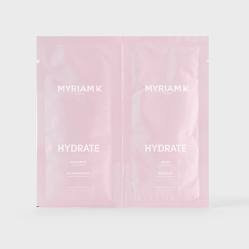 ECHANTILLONS HYDRATE DUO SHAMPOOING ET MASQUE 2X15ML - Myriam•K Paris®