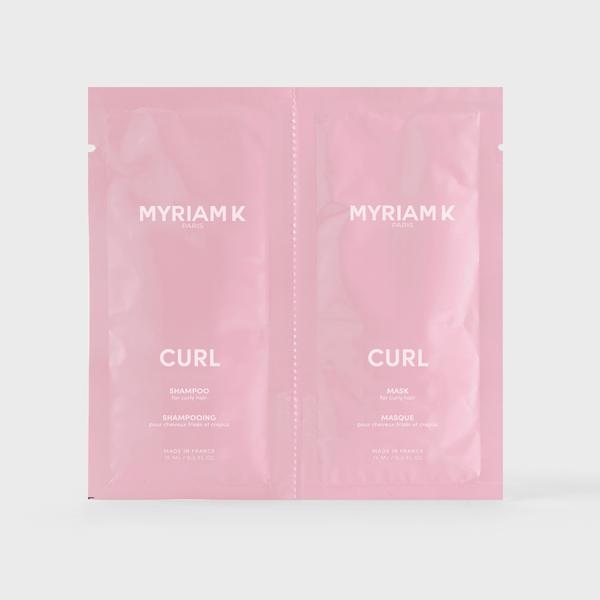 ECHANTILLON CURL DUO SHAMPOOING & MASQUE 2X15ML - Myriam•K Paris®