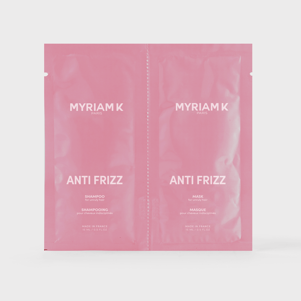 ECHANTILLON ANTI FRIZZ DUO SHAMPOOING & MASQUE 2X15ML - Myriam•K Paris®