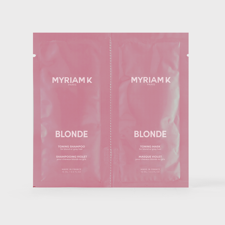 ECHANTILLON BLONDE DUO SHAMPOOING & MASQUE 2X15ML - Myriam•K Paris®