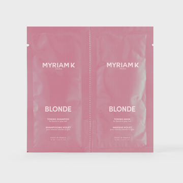 ECHANTILLON BLONDE DUO SHAMPOOING & MASQUE 2X15ML - Myriam•K Paris®