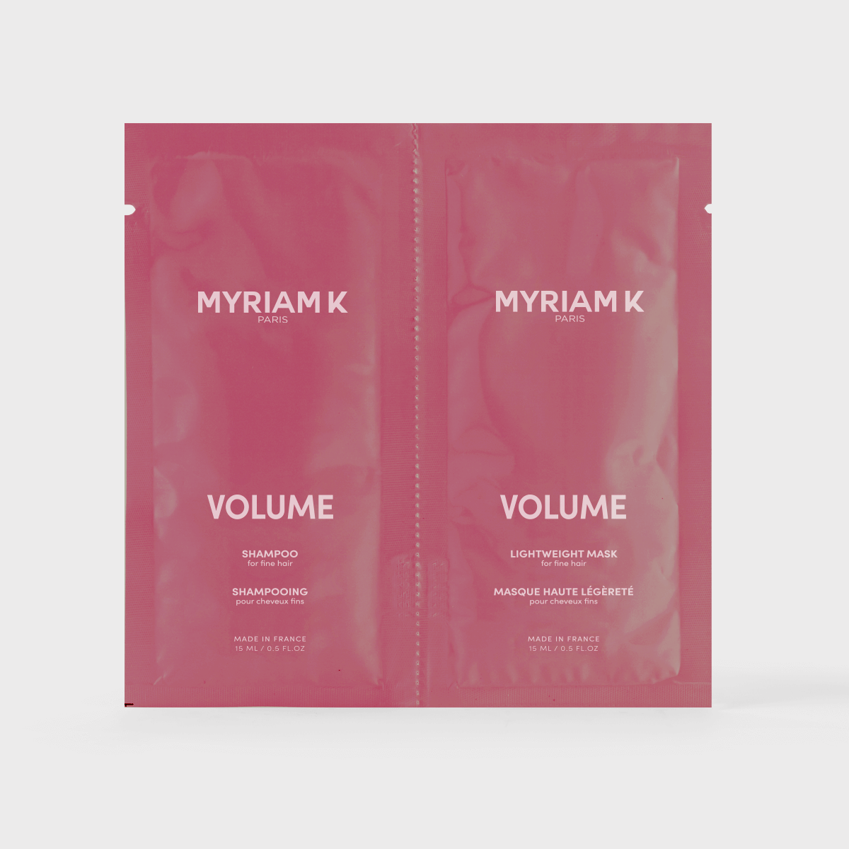 ECHANTILLONS VOLUME DUO SHAMPOOING ET MASQUE 2X15ML - Myriam•K Paris®