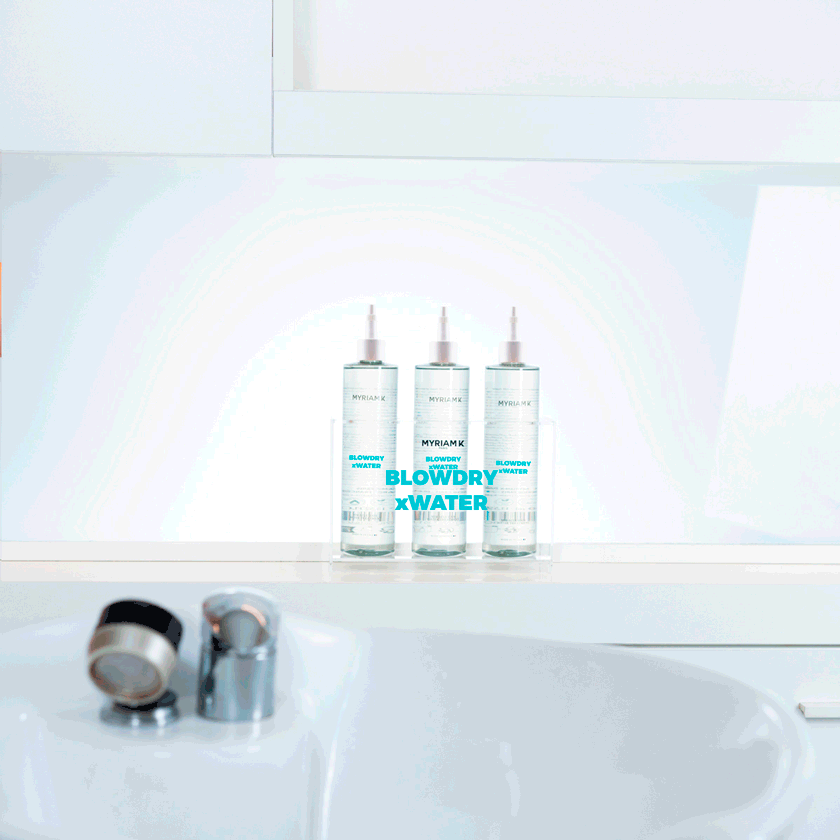 BlowdryxWater Myriam•K Paris® – soin lamellaire professionnel pour lisser, réparer et faire briller les cheveux en 9 secondes