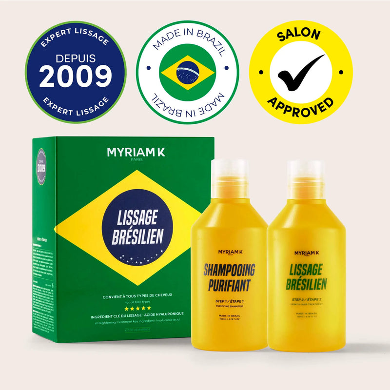 Kit de Lissage Brésilien - 2x200ml | Myriam•K Paris®