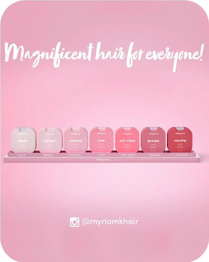 Discover the 7 Myriam•K Paris haircare collections – targeted solutions for every hair type 