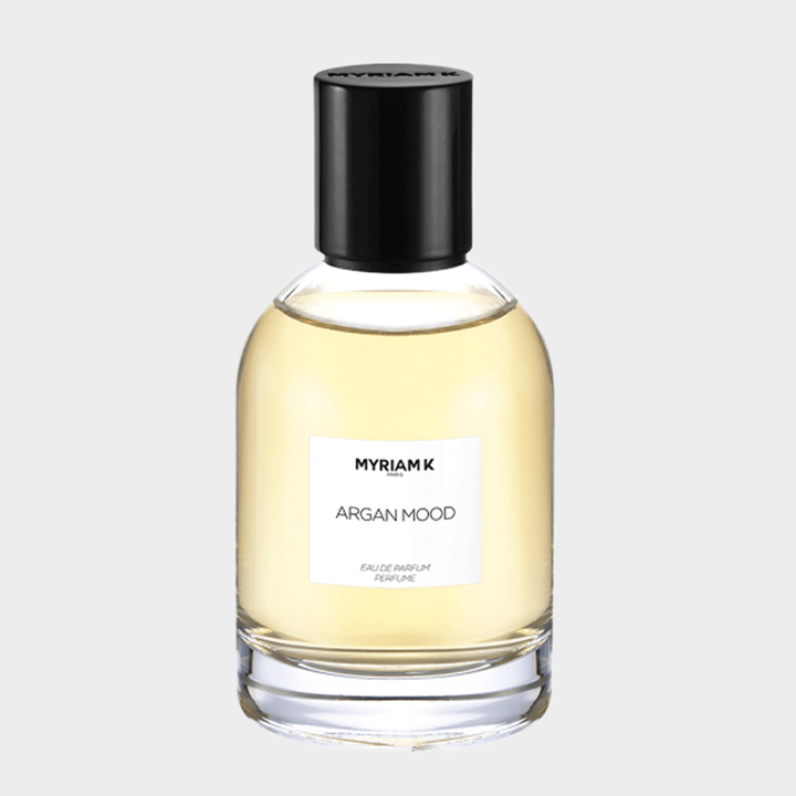 Parfum pour cheveux Argan Mood Myriam K – soin parfumé nourrissant, brillance et senteur longue tenue